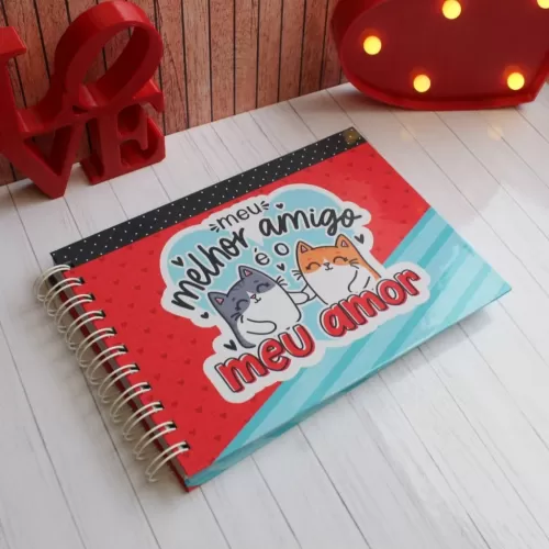 Encadernação Dia dos Namorados – Letterinhas