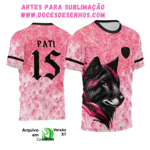 Estampa Lobo Criativa – Camiseta Interclasse 2025 Exclusiva Estampa Lobo Criativa – Camiseta Interclasse 2025 Exclusiva