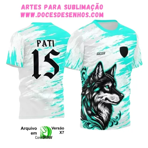 Estampa Lobo Criativa – Camiseta Interclasse 2025 Exclusiva Estampa Lobo Criativa – Camiseta Interclasse 2025 Exclusiva