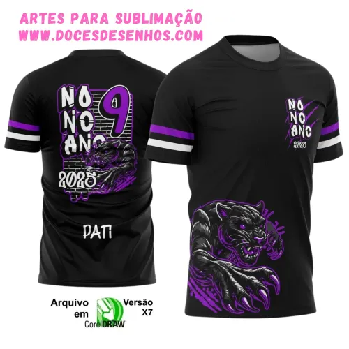 Estampa Pantera: Uniforme Escolar 9º Ano 2025 Estampa Pantera: Uniforme Escolar 9º Ano 2025