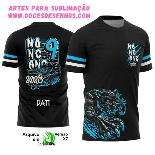 Estampa Pantera: Uniforme Escolar 9º Ano 2025 Estampa Pantera: Uniforme Escolar 9º Ano 2025