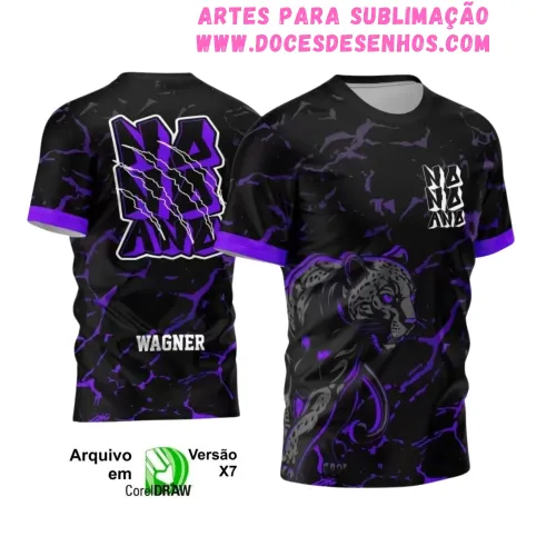 Estampa para Camiseta Formandos 9º Ano – Arte Vetor Pantera