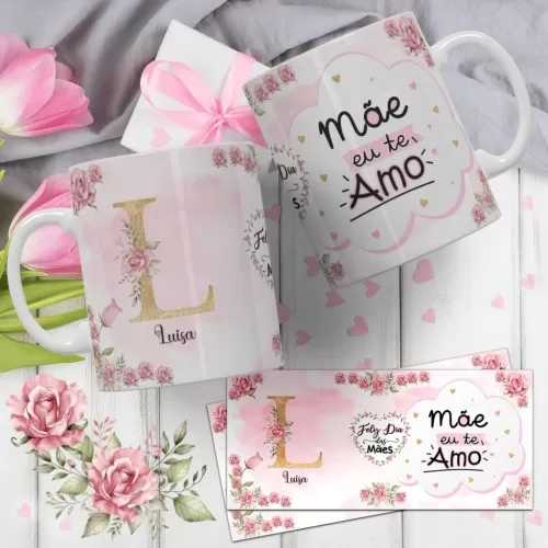 Estampas Alfabeto Canecas – Dia das Mães