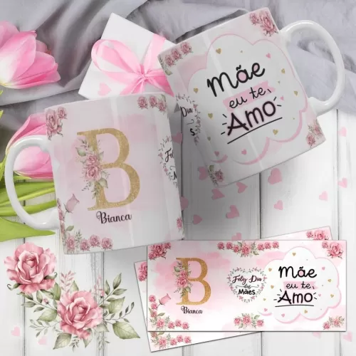 Estampas Alfabeto Canecas – Dia das Mães