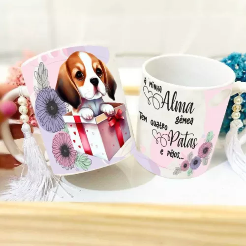 Estampas Cachorrinhos – Canecas – Lidyane