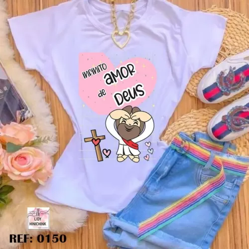 Estampas Camisas e Canecas Jesus