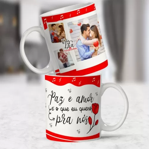 Estampas Caneca – Músicas Românticas – Adilson