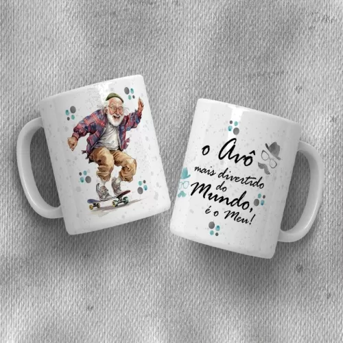 Estampas Canecas + Azulejos – Dia dos Avós 