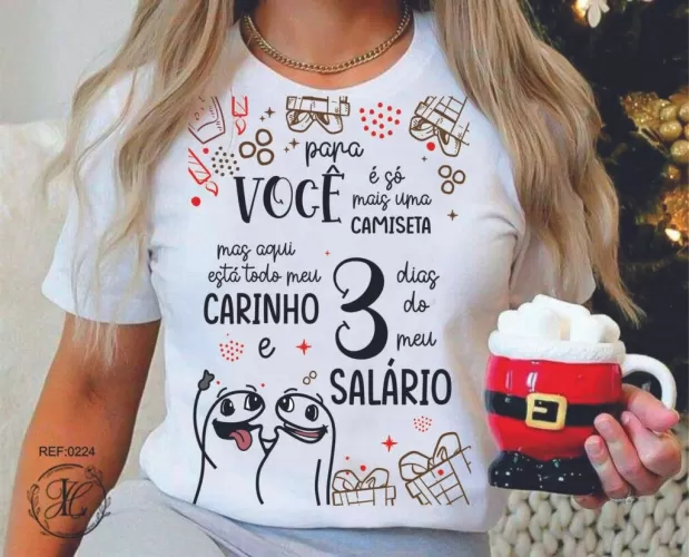 Estampas Canecas – Camisas – Natal Amizade Flork (Lidyane)