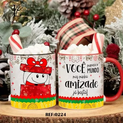 Estampas Canecas – Camisas – Natal Amizade Flork (Lidyane)