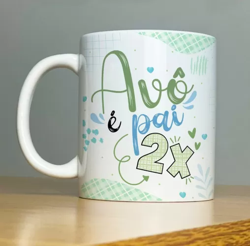 Estampas Canecas – Dia dos Avós – Abacaxi Sublimático