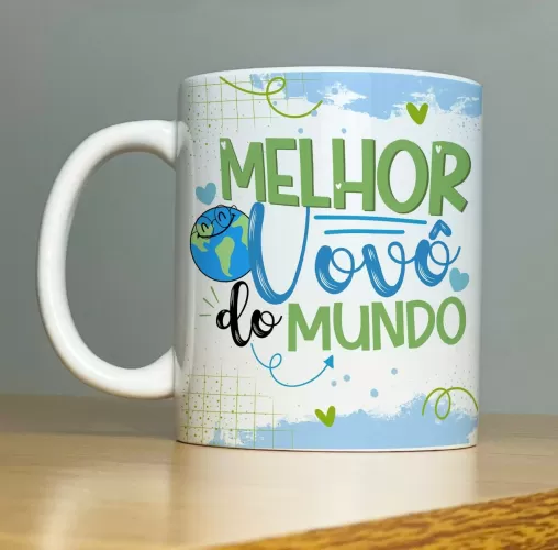 Estampas Canecas – Dia dos Avós – Abacaxi Sublimático