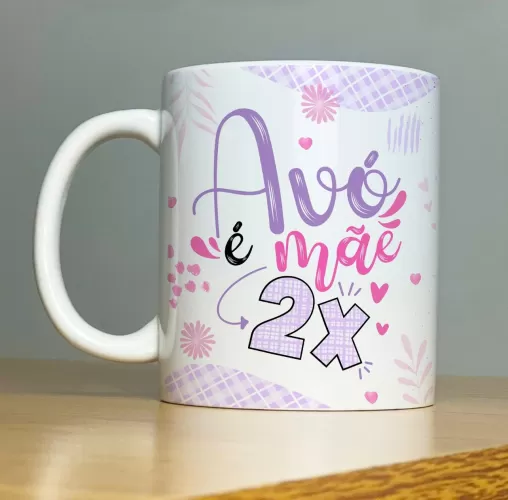 Estampas Canecas – Dia dos Avós – Abacaxi Sublimático