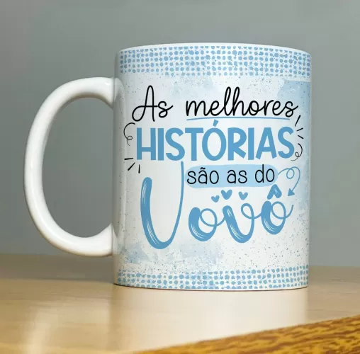 Estampas Canecas – Dia dos Avós – Abacaxi Sublimático