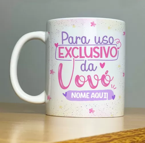 Estampas Canecas – Dia dos Avós – Abacaxi Sublimático
