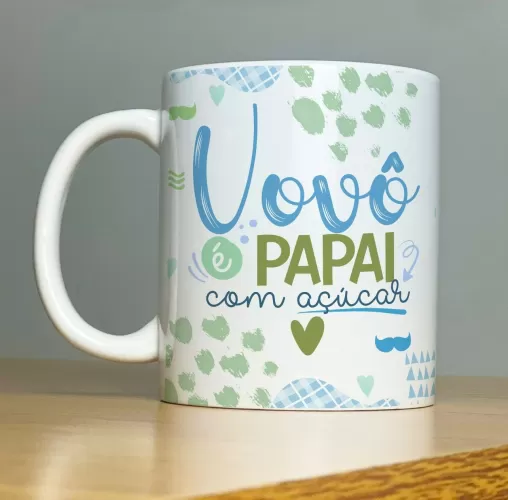Estampas Canecas – Dia dos Avós – Abacaxi Sublimático