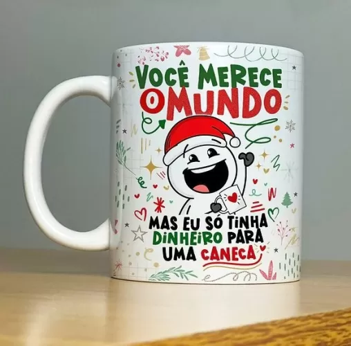 Estampas Canecas – NataL 2023 Vol.1 (Abacaxi Sublimático)