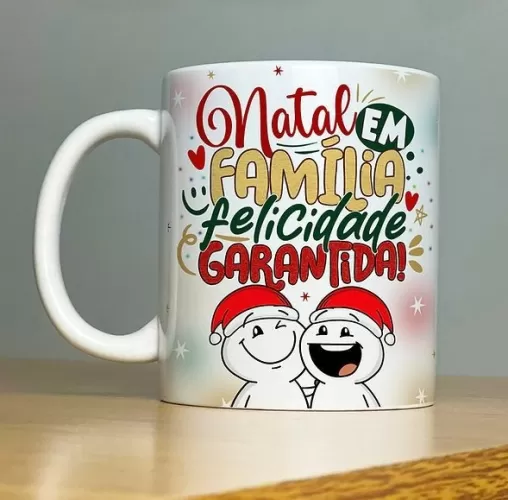 Estampas Canecas – NataL 2023 Vol.1 (Abacaxi Sublimático)