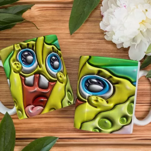 Estampas Canecas – Personagens 3D – Bruna Molina