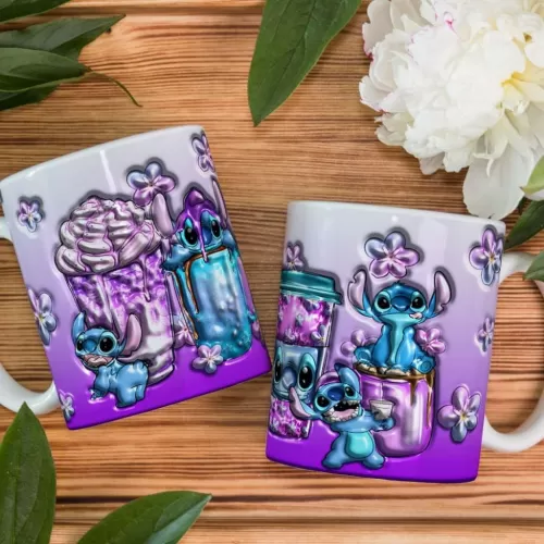 Estampas Canecas – Personagens 3D – Bruna Molina