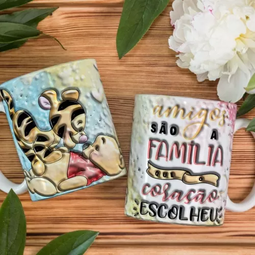 Estampas Canecas – Personagens 3D – Bruna Molina
