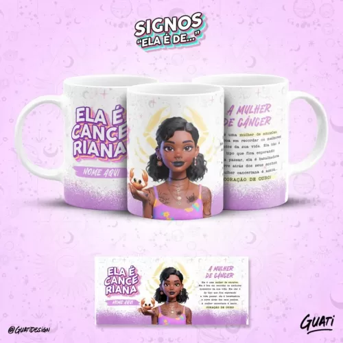 Estampas Signos – Ela é… Canecas (Lab51)