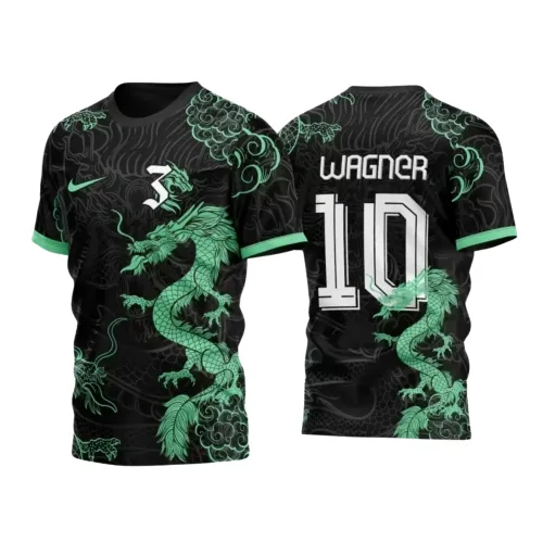 Interclasse 2025: Arte de Camiseta Escolar com Estilo Dragão