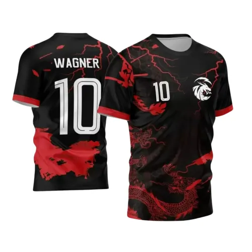 Interclasse 2025: Arte de Camiseta Escolar com Estilo Dragão