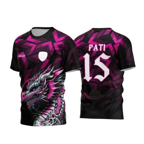 Interclasse 2025: Arte de Camiseta Escolar com Estilo Dragão