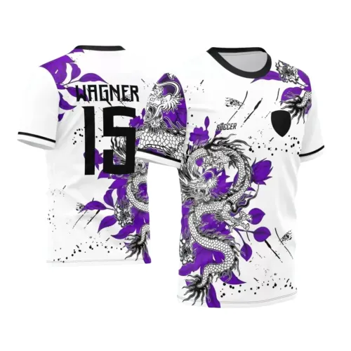 Interclasse 2025: Arte de Camiseta Escolar com Estilo Dragão