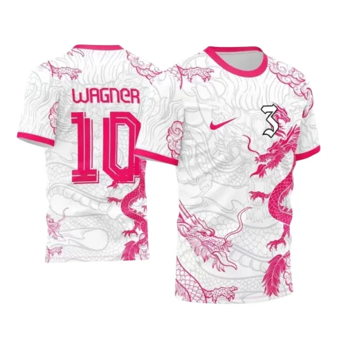 Interclasse 2025: Arte de Camiseta Escolar com Estilo Dragão