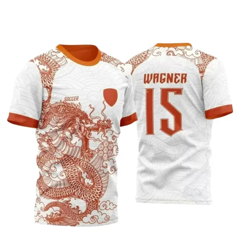 Interclasse 2025: Arte de Camiseta Escolar com Estilo Dragão