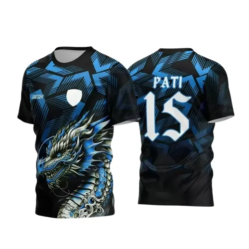 Interclasse 2025: Arte de Camiseta Escolar com Estilo Dragão