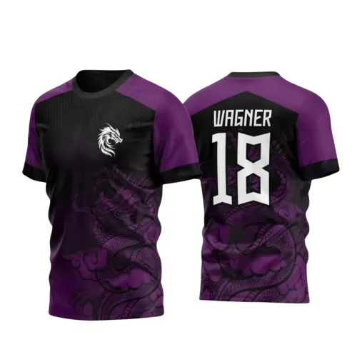 Interclasse 2025: Arte de Camiseta Escolar com Estilo Dragão