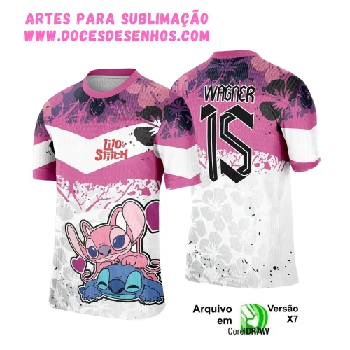 Interclasse Camiseta Stitch 2025 para Sublimação Interclasse Camiseta Stitch 2025 para Sublimação