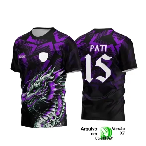 Interclasse Dragão: Camiseta 2025 em Arte Vetor Única