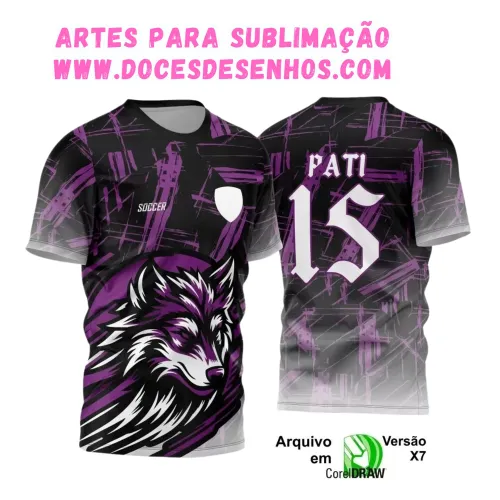 Interclasse Lobo: Camiseta Vetorizada Única
