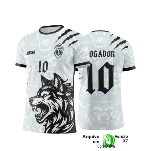 Interclasse Lobo: Camiseta Vetorizada Única