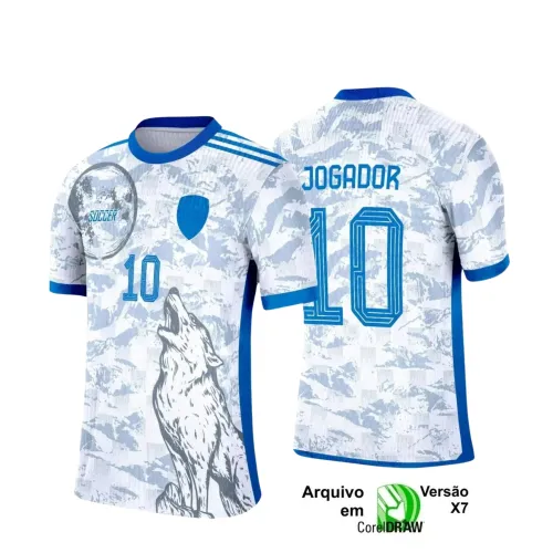Interclasse Lobo: Camiseta Vetorizada Única