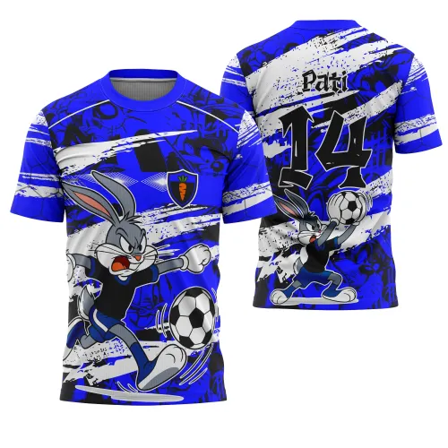 Interclasse Pernalonga: camiseta criativa 2025 exclusiva