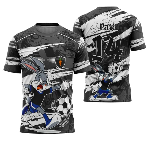 Interclasse Pernalonga: camiseta criativa 2025 exclusiva