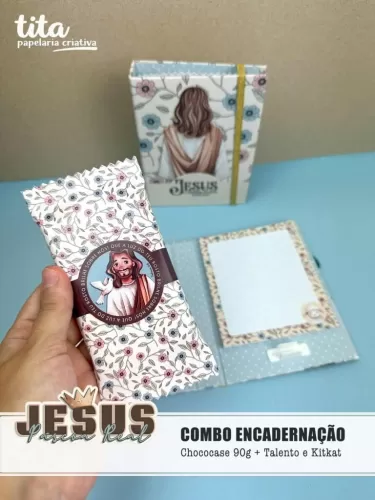 Combo Encadernação (Tita) Jesus Páscoa Real  