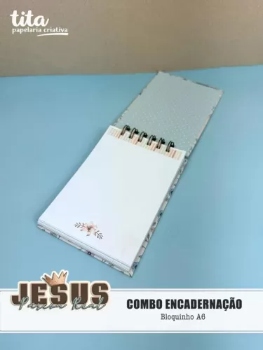 Combo Encadernação (Tita) Jesus Páscoa Real  