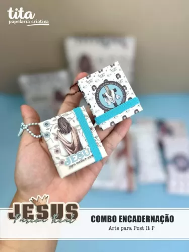 Combo Encadernação (Tita) Jesus Páscoa Real  