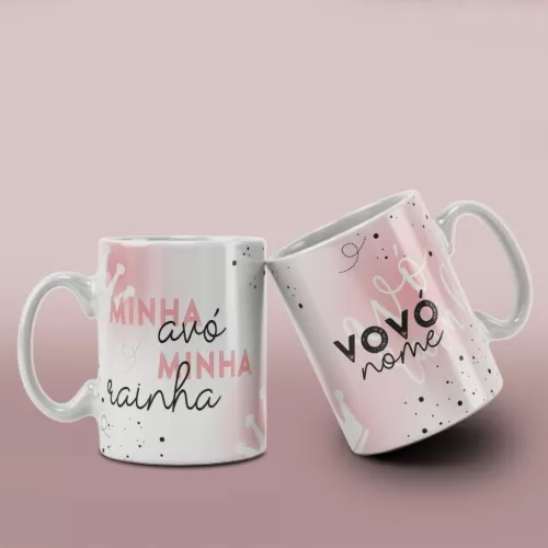 Kit 10 Estampas Canecas – Dia dos Avós – Fernanda Yuki