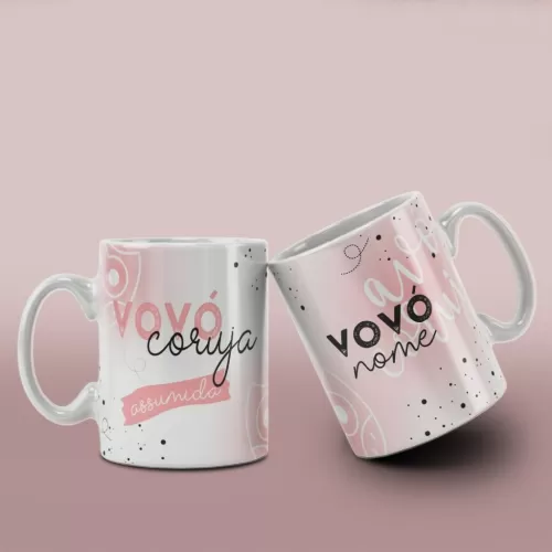 Kit 10 Estampas Canecas – Dia dos Avós – Fernanda Yuki