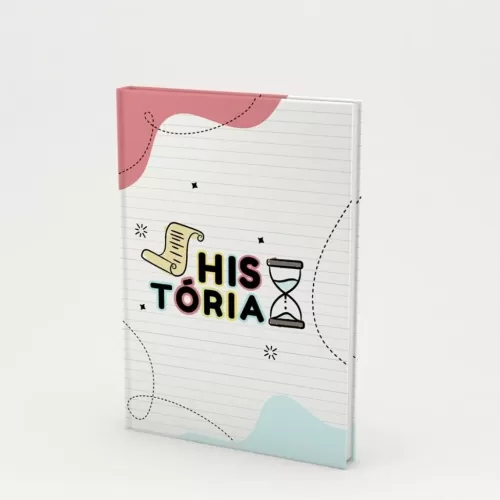 Kit 5 Capas Caderno Matérias 2024 (Vê Moraes)