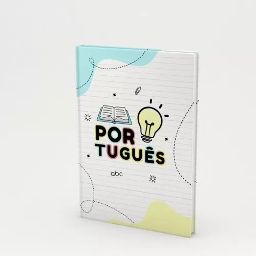Kit 5 Capas Caderno Matérias 2024 (Vê Moraes)