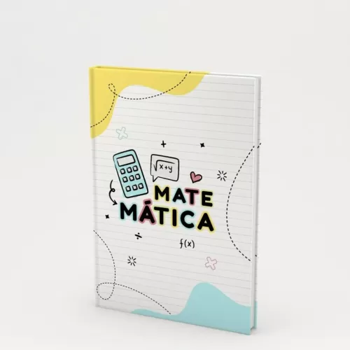 Kit 5 Capas Caderno Matérias 2024 (Vê Moraes)