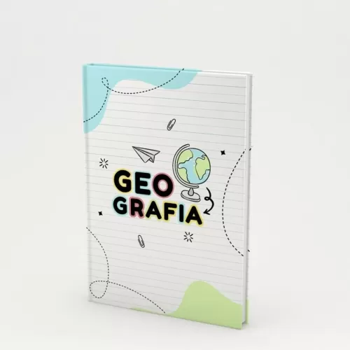 Kit 5 Capas Caderno Matérias 2024 (Vê Moraes)